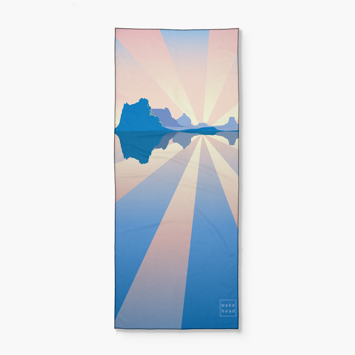 Sunset Oasis - Lake Towel